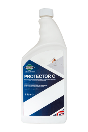 Insecticide à pulveriser Protector C - Bouteille de 1 L