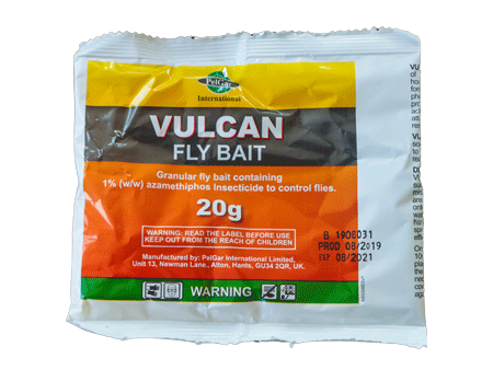 Appât anti-mouches Vulcan Fly Bait- Sachet de 20g